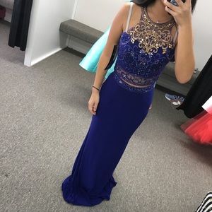 Royal Purple Prom Dress